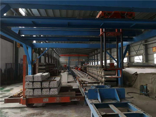 專業軌枕(zhen)生産線